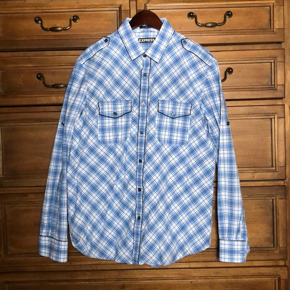 Men’s Express Button Down